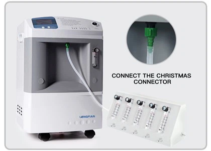 Generátor kyslíku JAY-10 S 5-rozbočovačem průtoku