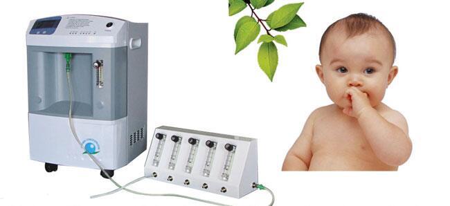 10 lpm Nemocnice Koncentrátor Baby Baby